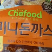 review of 쉐푸드 롯데푸드 쉐푸드 등심 통돈까스 300g