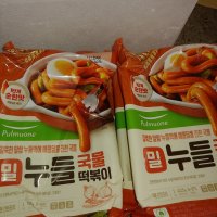 review of 풀무원 밀 누들 국물떡볶이2인 x 6봉