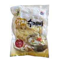 review of 5분마켓 초록 감자수제비 수제비반죽 들깨수제비 1KG