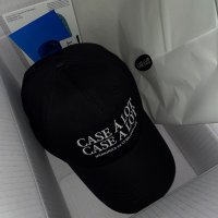 review of CASE A LOT Slogon logo ball cap -