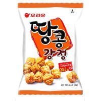 review of 오리온 땅콩강정 80gx6