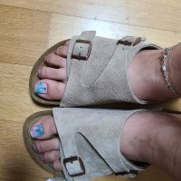 review of 643327 버켄스탁 남성 슬리퍼 샌들 애리조나 Soft Footbed Birko-Flor