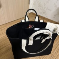 review of [언폴드] Woven shopper bag (ivory) u238705