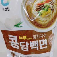 review of 청정원 콩담백면 멸치국수 404g 4개