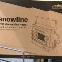 review of [snowline] 스노우라인 티비오 미니멀 가스히터 (SN64UGG001) - 가스난로/액화 부탄 가스/각도 조절