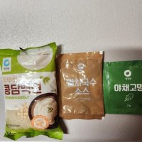 review of 청정원 콩담백면 멸치국수 2인 404g