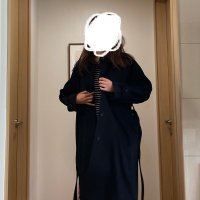 review of KINDERSALMON FW23 Overfit Single Coat Cream - 크림