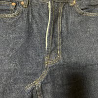 review of UNIFORM BRIDGE selvedge crop denim pants indigo washed