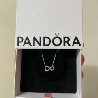 review of PANDORA 영국 판도라 반짝이는 인피니티 하트 콜리어 목걸이