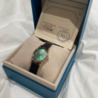 review of 벤앤쿠 Gem-Rosegold Emerald Green Saffiano leather