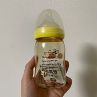 review of 더블하트 신 모유실감 PPSU젖병 240ml  꿀벌