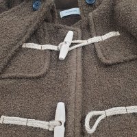 review of 떼뚜 boucle duffle long coat (cream)