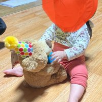 review of BABY GUND 베이비 건드 곰돌이인형 25cm 38cm  블루