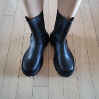 review of 타크트로이메 TAGTRAUME Glance-507 - 웨스턴 미디 부츠 Glance-507 - Western Midi Boots