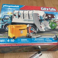 review of PLAYMOBIL City Life 70885 번쩍이는 불빛이 있는 쓰레기차, RC 용량