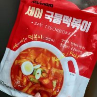 review of 순수본가 세이 국물떡볶이 오리지널맛 510g3개