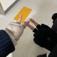 review of [와일드브릭스] FINGERLESS GLOVES (charcoal)