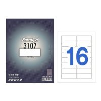 review of 폼텍 잉크젯 투명 라벨지 16칸 IC3107 5매