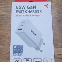 review of 솔루엠 65W PD PPS GaN 3포트 멀티 초고속 충전기 + C타입 케이블