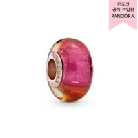 review of Pandora 판도라 물결 모양라벤더 무라노 유리 참 385894