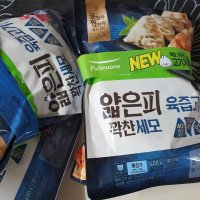 review of 풀무원 얇은피 꽉찬속 세모만두 통새우함량 탱글새우만두 480g x 3봉