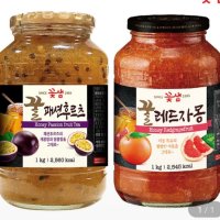 review of 꽃샘 꿀청귤차 1KG +꿀패션후르츠차 1KG (에이드)