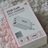 review of 솔루엠 65W PD PPS GaN 3포트 멀티 초고속 충전기 + C타입 케이블