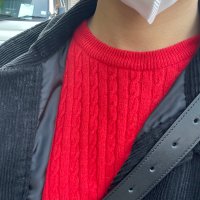 review of 시야쥬 Lambs wool blend hazzi knit SIKN2050