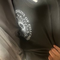 review of FILLUMINATE 오버핏 아치 로고 스웨트 셔츠-블랙 Overfit Arch Logo Sweat Shirt-Black 기모