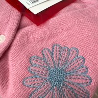 review of 마르디 메크르디 레쁘띠 KIDS CASHMERE BLENDED CARDIGAN V NECK PEONY