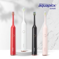 review of Aquapick AQ-102 소닉 일렉트릭 블랙 칫솔  성인 및 아동용 브러시 헤드 2개  빠른 USB 충전  60일 동안 한