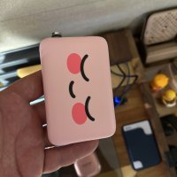 review of 더블유아이 카카오프렌즈 어부바 무선 충전 보조배터리 5000mAh