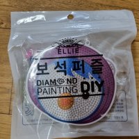 review of 뽀로로 에디 5D 보석십자수 액자세트 15x15