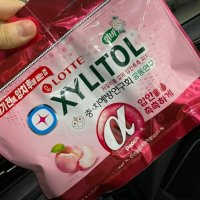 review of 롯데 자일리톨 알파 피치 리필 102g 3개