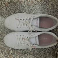 review of 라코스테 L004 0722 1 CFA 스니커즈 (7-43CFA0044 WHT WHT)