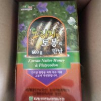 review of 국산 벌꿀 꿀 도라지 청 모과 농축액 꿀자 유리병  400g 1병