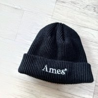 review of AMES-WORLDWIDE LOGO BEANIE IVORY