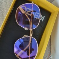 review of Kenzo 겐조 오렌지 라운드 유니섹스 선글라스 KZ40086F 16C 58