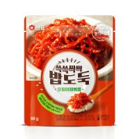 review of 샘표 쓱쓱싹싹 밥도둑 오징어채볶음  8개  60g