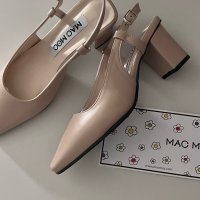 review of [보그슈] DECORATION SLINGBACK 6cm_SKIN