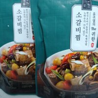 review of 백종원 본가 소갈비찜 500g 4팩세트구성!!