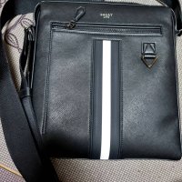 review of BALLY 발리 슬링백 MALIKHO/F006 BLACK / 남성 힙색