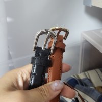 review of [룩캐스트] DARK BROWN EMILY LEATHER BELT