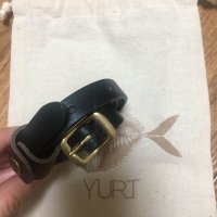 review of YURT Basic Slim Belt_Choco 102964