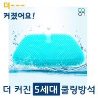 review of 3.5세대 실리콘 강호동 방석 쿨링 아이스 염경환 쿨방석 젤리 벌집 통풍 (+커버포함)