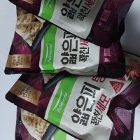 review of 풀무원 얇은피꽉찬세모 탱글새우만두 480gX3봉