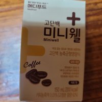 review of 메디푸드 고단백 미니웰 커피맛 150ml 72팩