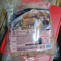 review of 델리 냉동 미니츄러스 소시지 300g 커스터드 400g 캠핑 안주 여행 간식