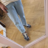 review of MARITHE FRANCOIS GIRBAUD M DISTRESSED WASHING DENIM PANTS light