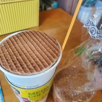 review of 네덜란드 Daelmans Stroopwafels 다엘만스 스트룹와플 초콜릿 카라멜 와플 스낵 290g 1개